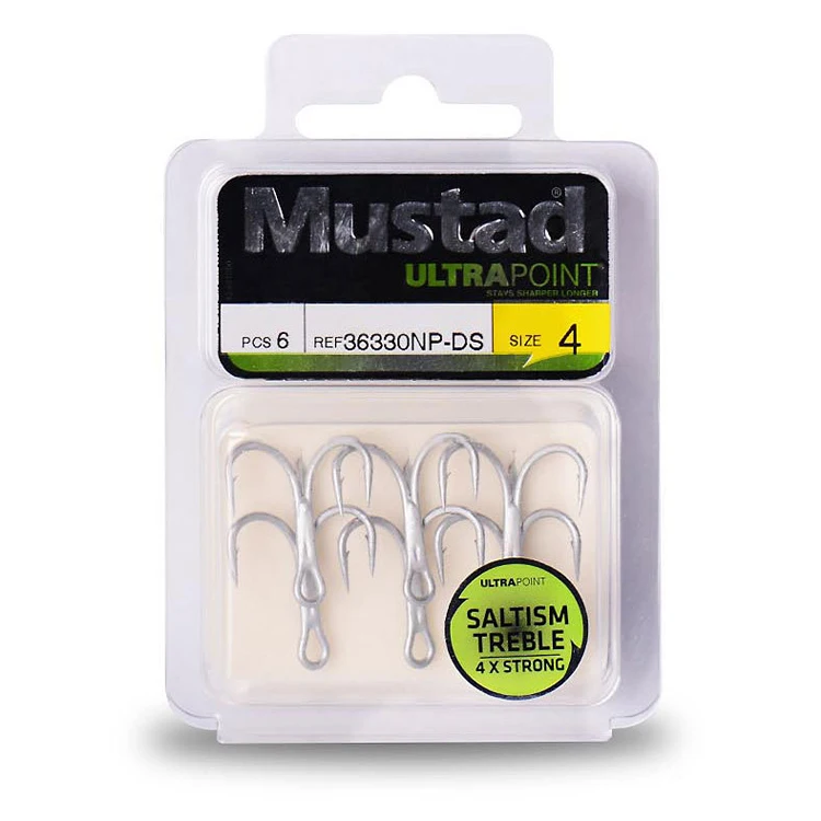 MUSTAD 36330NP High Carbon Steel Fishing Hook Fishhooks long line fishing hooks