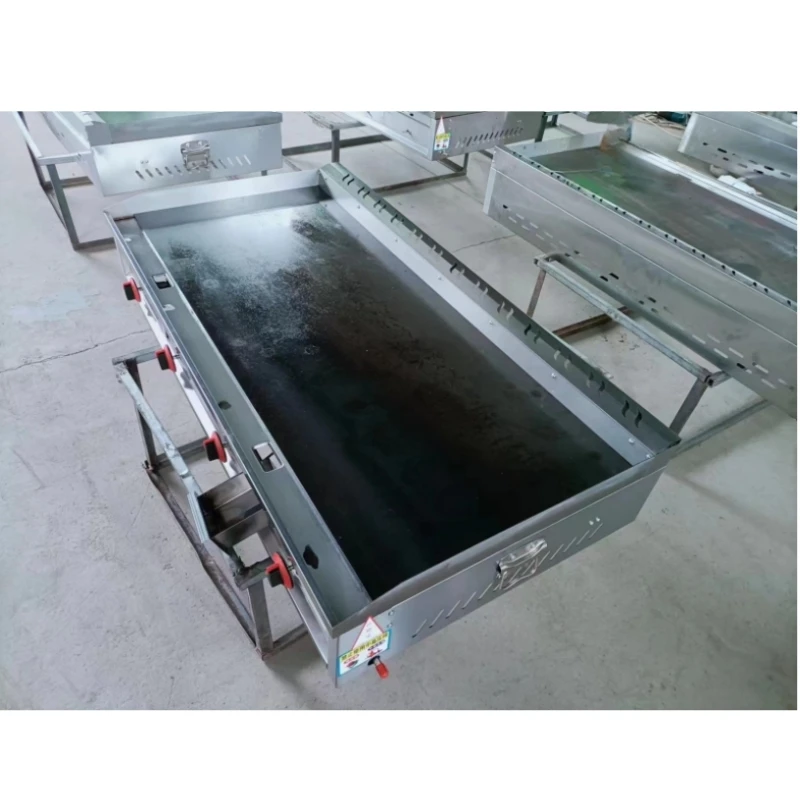 New Large Full Gas Barbecue Hot Dog Stick Baking Tray Desktop Kitchen Machinery for Heavy Industrial and Commercial Use
