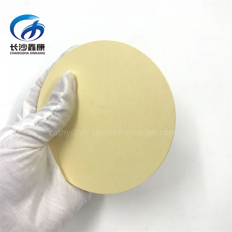 Selenium Zinc Ceramic Sputtering Target ZnSe 99.99% Customized Size for Optical Materials