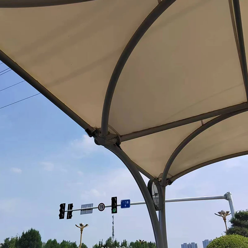 Steel Frame Metal Structure Pre-Engineered Building Metal Shed Parking Lot Carport Canopy