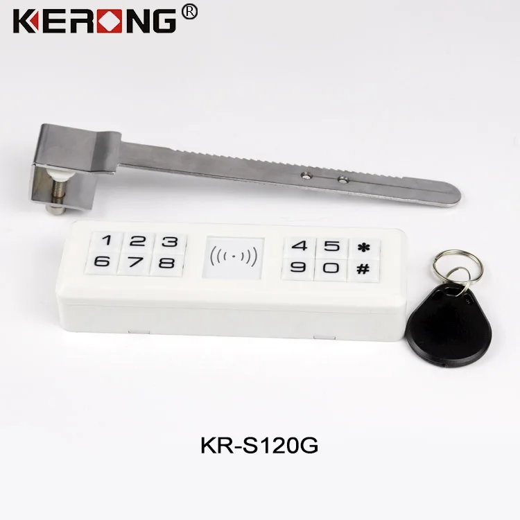 KERONG Smart Electronic RFID&Password Combination Code Digital Cabinet Lock for Glass Locker