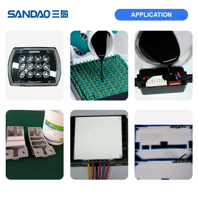 SD6341 epoxy potting compound electronic potting compound silicone compound