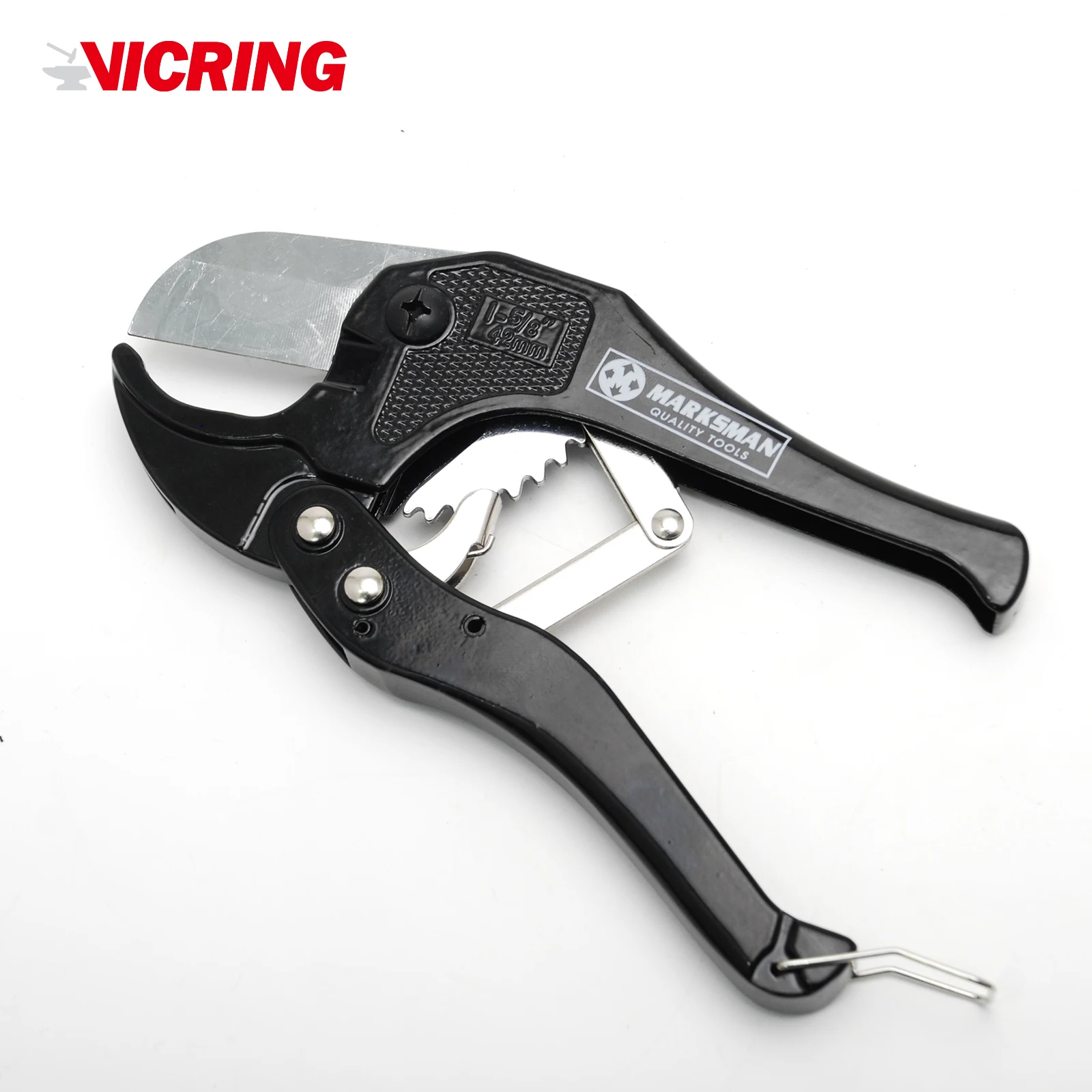 VICRING 42mm Large Pipe Cutter High Quality Automatic Ptfe Coated Ratchet Ppr Pipe Cutter Pvc Pipe Cutter