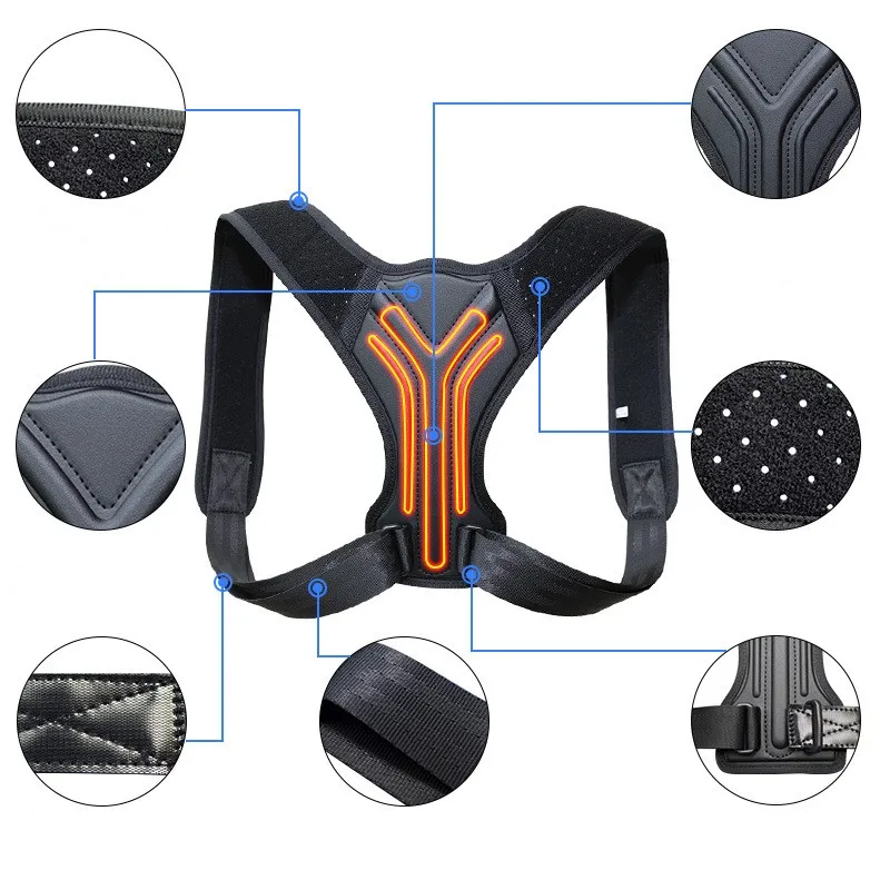 Hot Sale Posture Corrector Products Strong Posture Corrector Support Postural Corrector Sitting For Spine Straightening