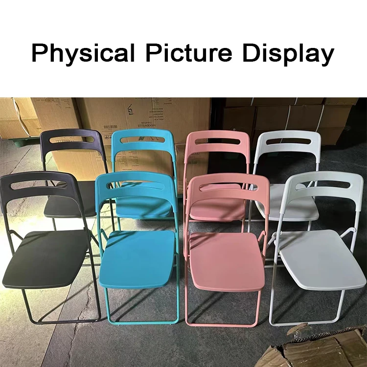 High Quality Portable Folding Plastic Chair Modern Design for Outdoor Events Dining & Kitchen Use New Arrival