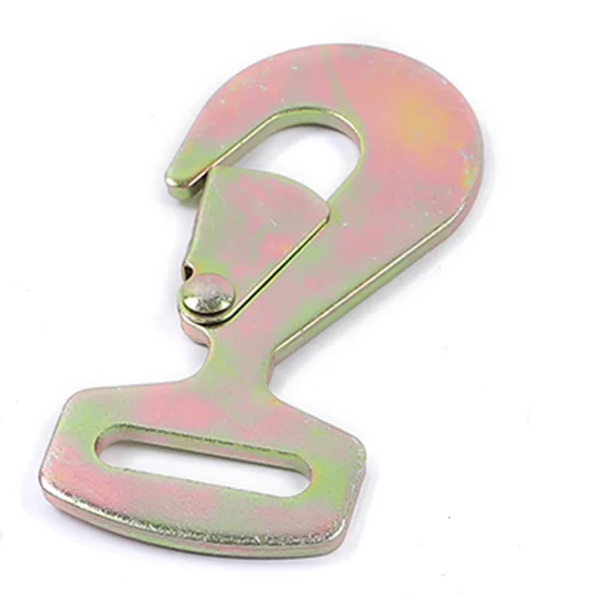 Hot Design Direct Supply from Factory 3 inches 8 Ton Flat Hook Zinc Metal Hooks Auto Hardwares