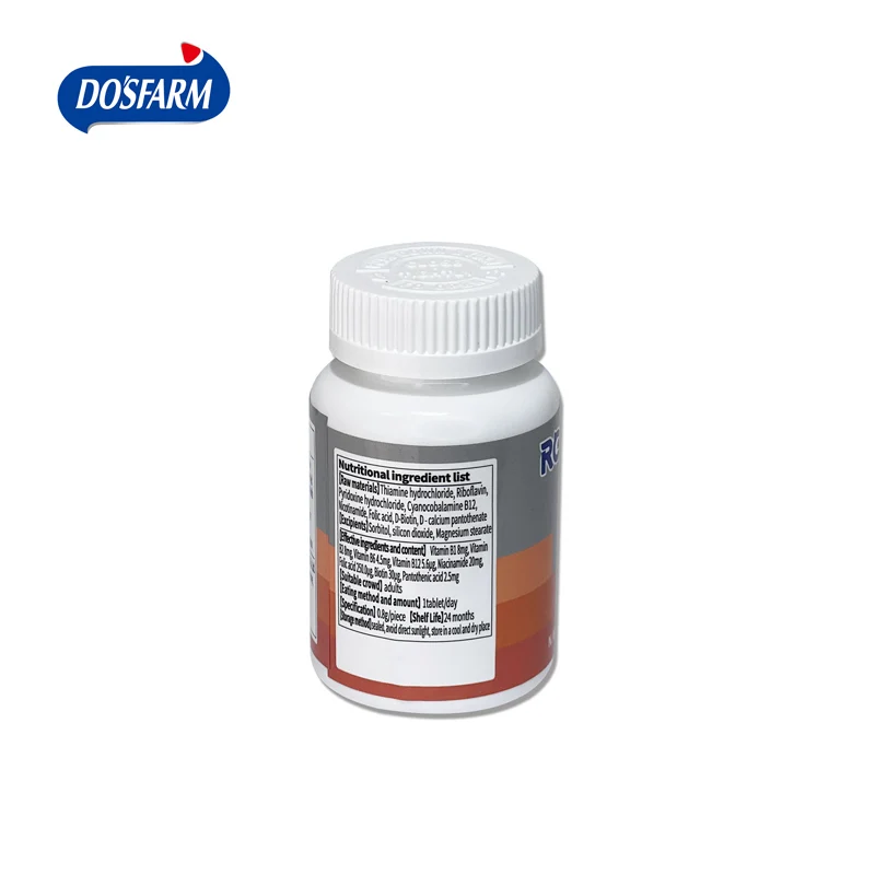 OEM ODM Vitamin B tablets Supplement Multi Vitamins Quality Supplement Manufacturing