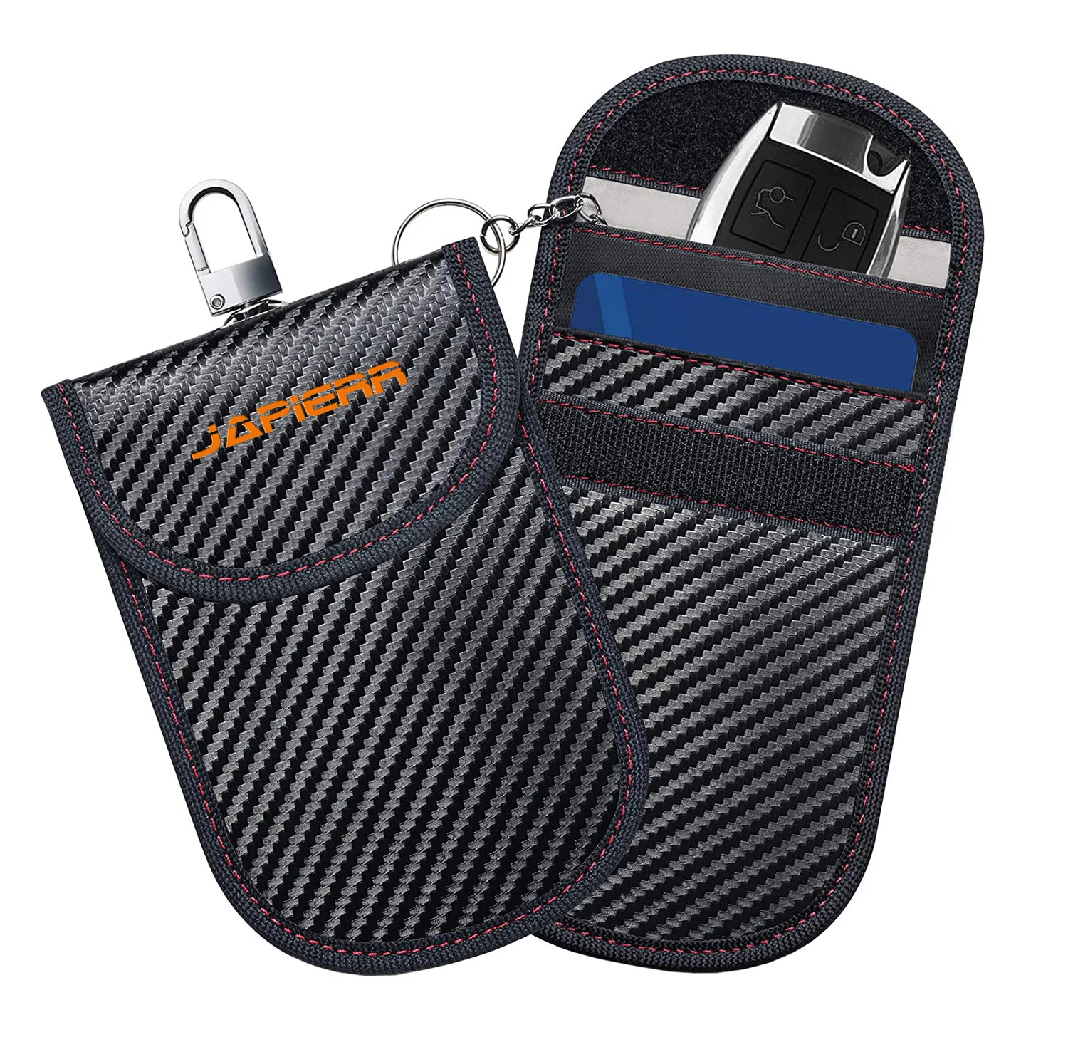 Faraday Pouch Key Fob Protector Anti-Theft RFID Protect Bag