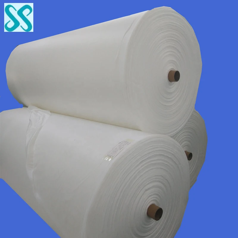 [Free samples] Very soft Nonwoven spunlace fabric 50%viscose 50%polyester for wet wipes material