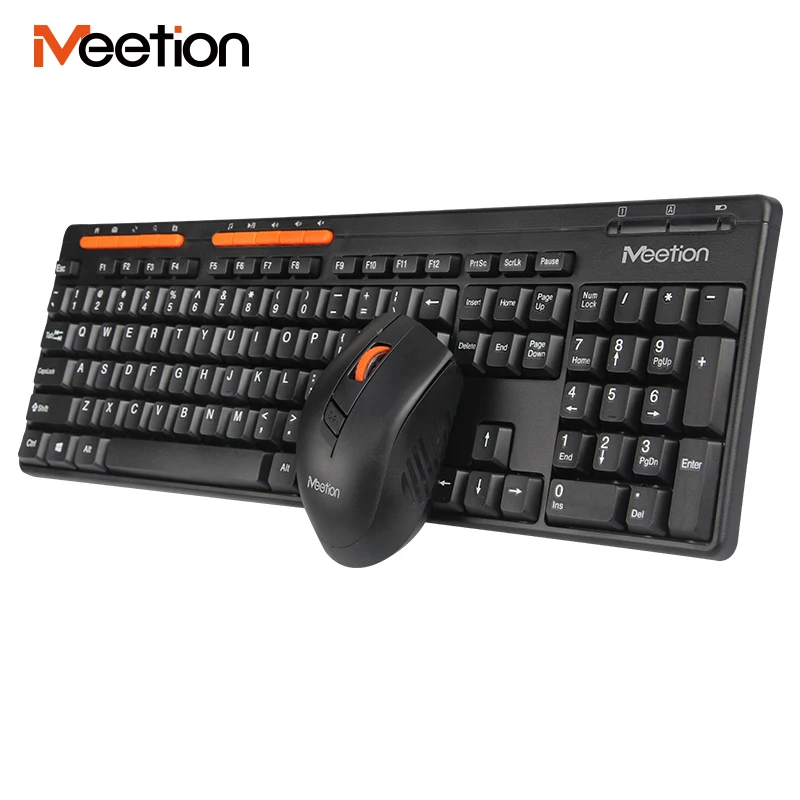 MT-4100 Standard Cheap Wireless Keyboard and Mouse Combo for Desktop Laptop