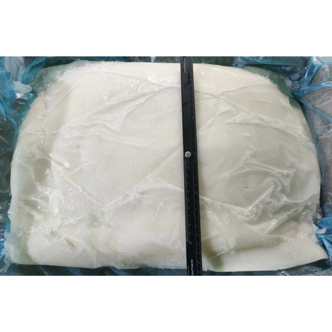 skinless high quality hot sale frozen giant squid fillet