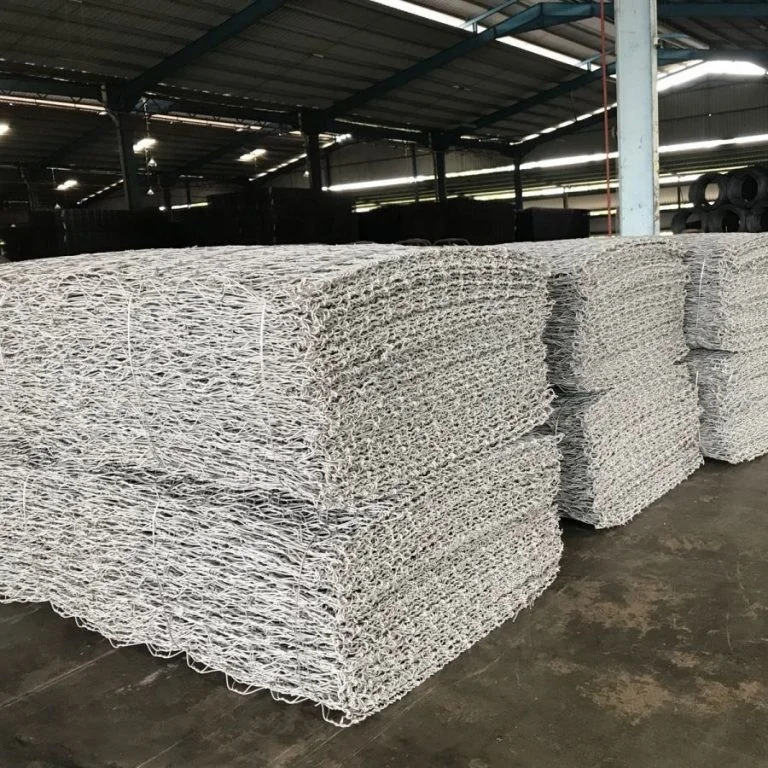 2.2mm Gabion Mesh Box 60X80mm Mesh for River Bank 2*1*1m