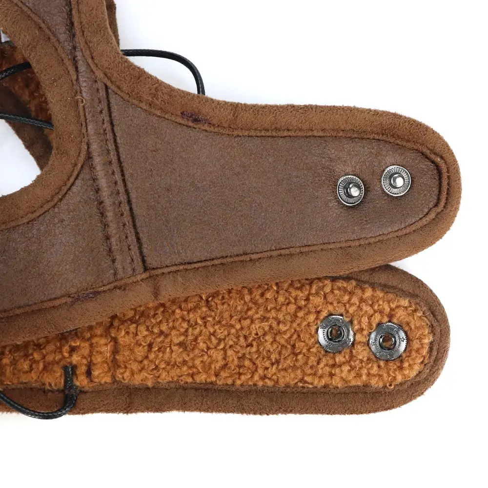 Low MOQ Customized Windproof Pet Pilot Visor Hat with Ear Holes for Small Dogs