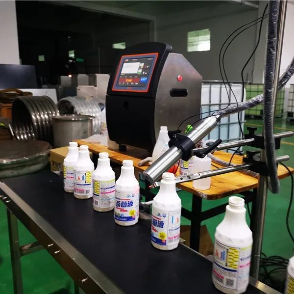 BTMARK 25.4mm CIJ printer 4 lines for beverage MFD EXP date