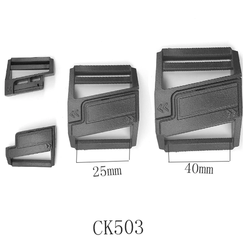 25mm 38mm Magnetic Slider Plastic Quick Release Buckle Tactical Connector Fastener for Outdoor Backpack