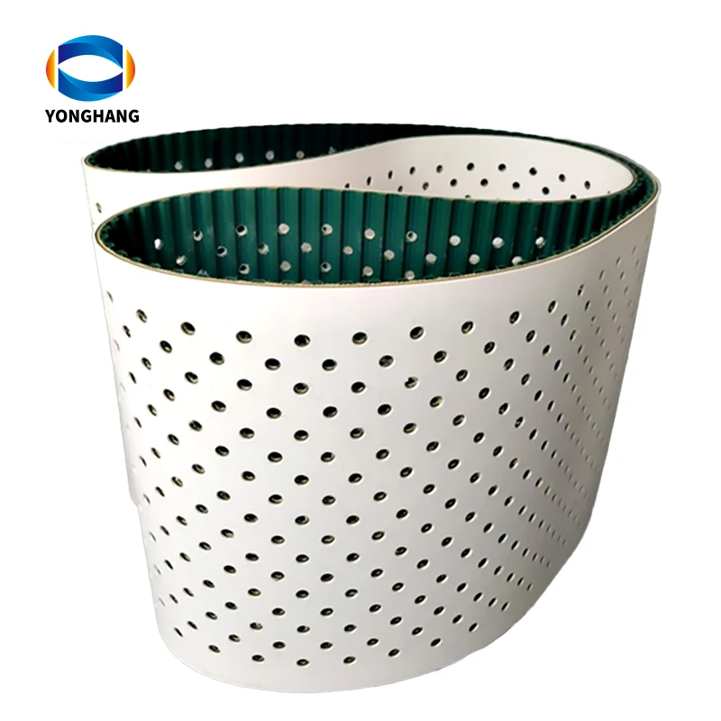 High temperature resistance and anti-sticking silicone timing belt for paper pulp plants ,food Processing