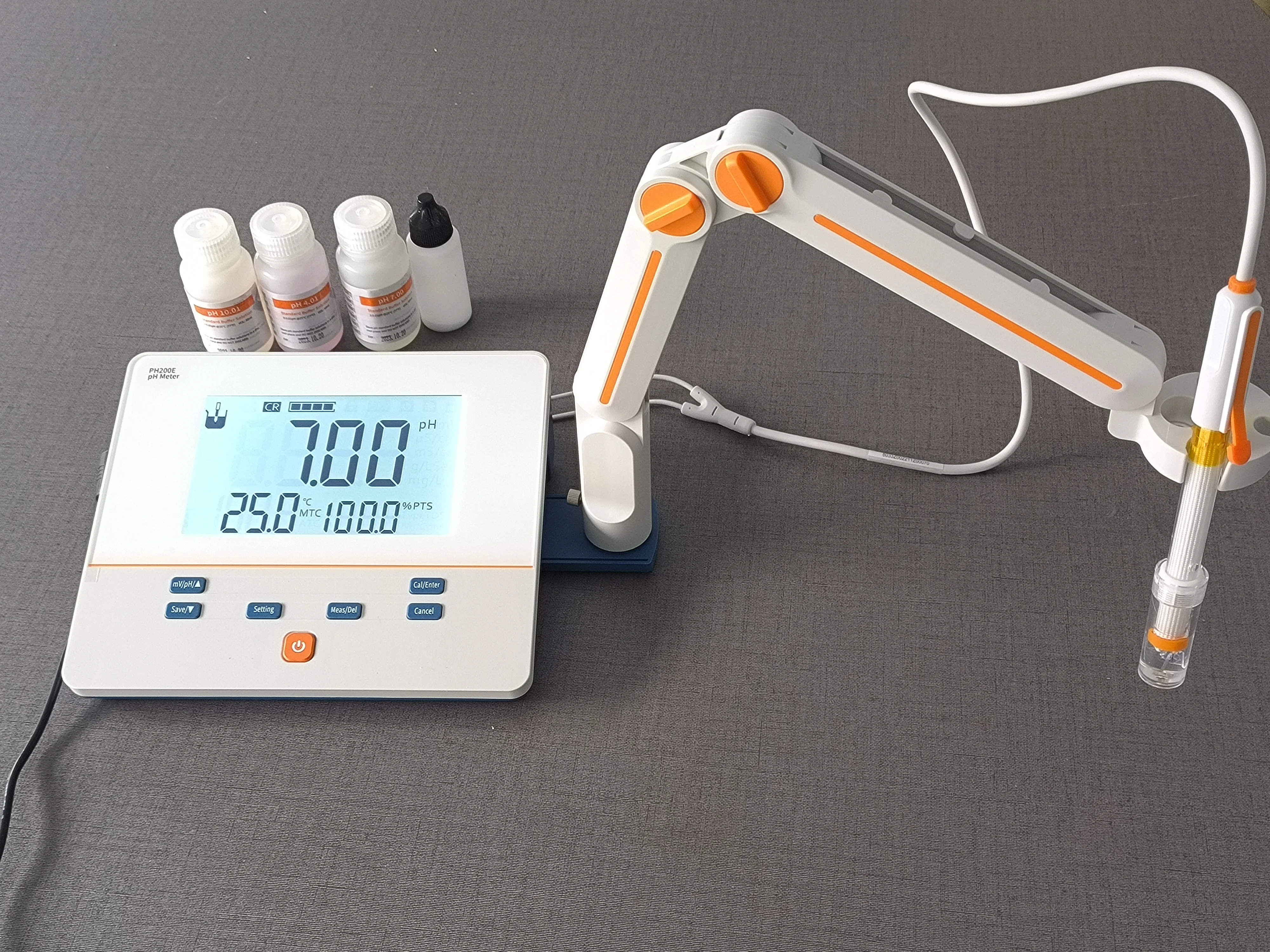 PH100B Lab Benchtop pH Meter Scientific pH Meter Digital Bench Top alkaline water tester ph tester for pool