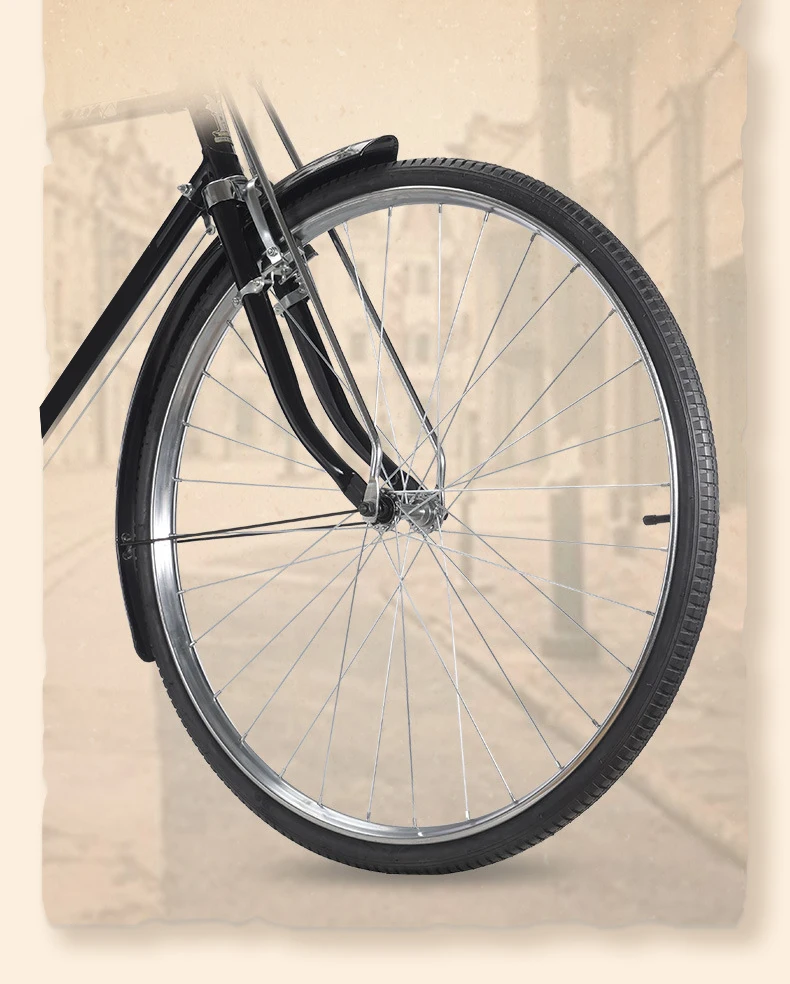 Leisure cycle men old classic traditional nostalgia adult city bicycle mens bike