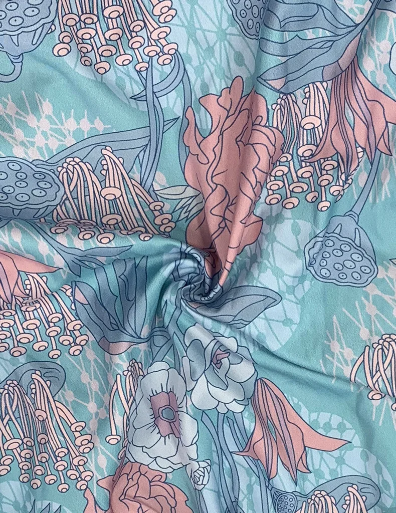 Puff Sleeve Printed Womens Dresses Elegant 2024 Trendy Plus Size Casual Swing Dress for Lady