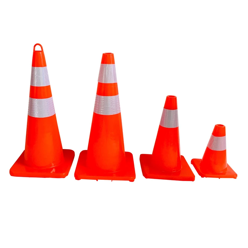 300mm Small Road Safety Plastic PVC Traffic Barrier Cone