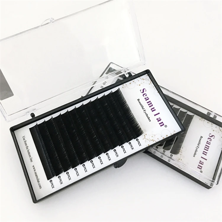 2022 7 8 9 10 11 15 Mm M L L+ LU LJ Curl Uk Mink Volume Long Retention Time Extension Eyelash
