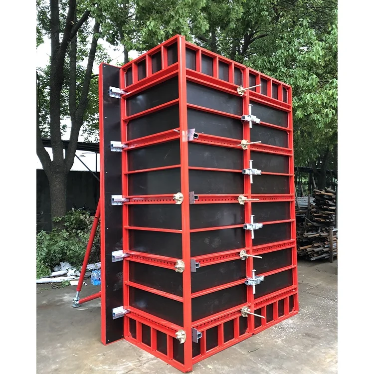 TECON Adjustable Steel Frame Formwork  Column Wall Concrete Mould Various Sizes Technical Support for Sale