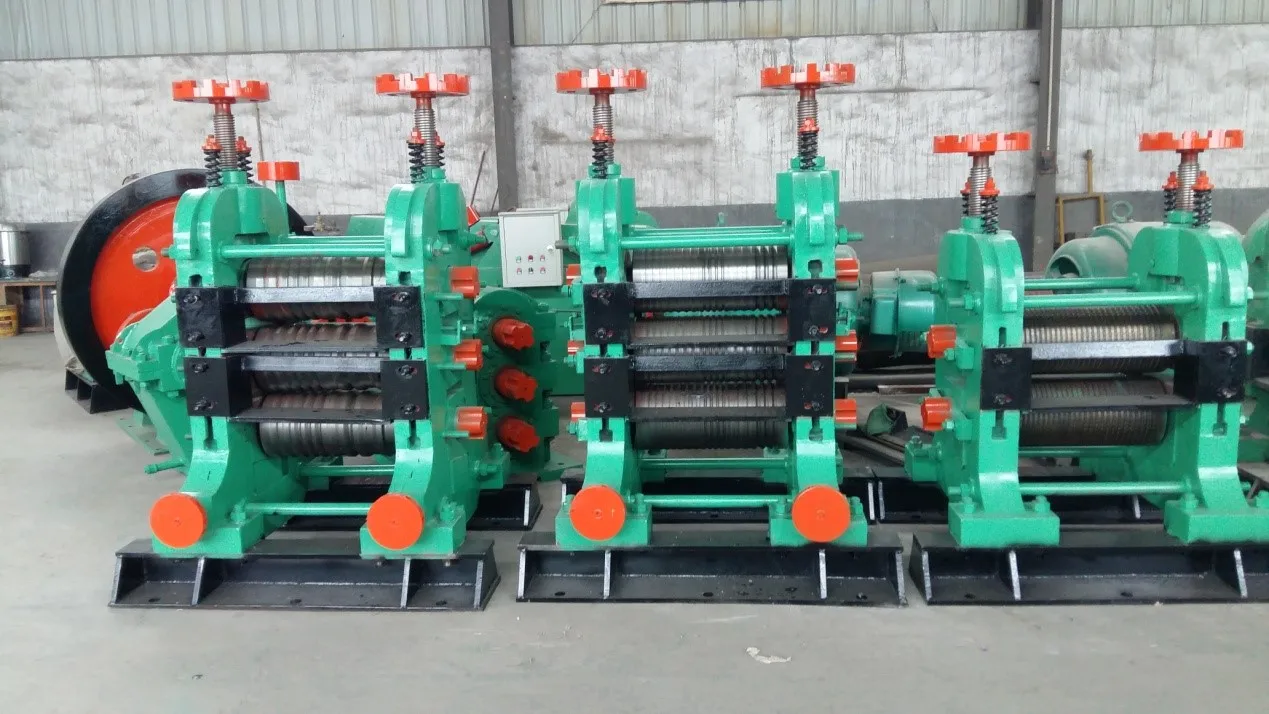 reinforcement steel bar roll forming equipment hot rolling mill for rebar round steel