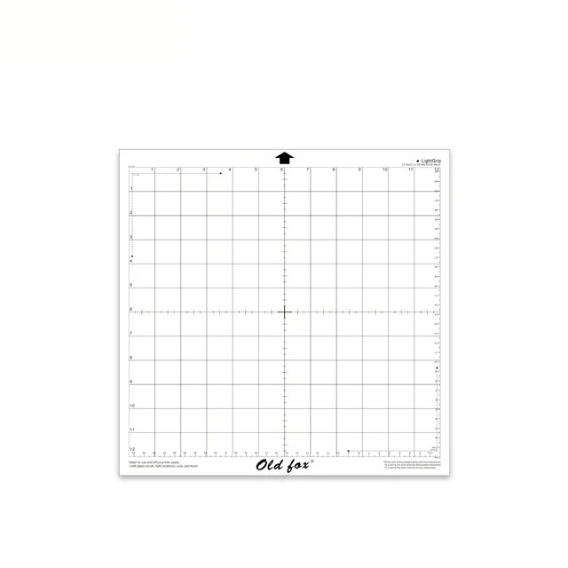 Old fox Standardgrip 12x12 inch Cutting Mat for Silhouette Cameo 3/2/1 Cut Mats Replacement
