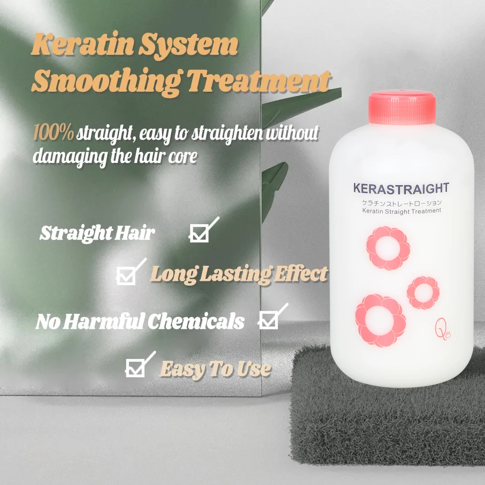 OEM Luxury High Quality Factory Price Formaldehyde Free Smoothing Straightening Nanoplastia Hair Protein Keratin Treatment