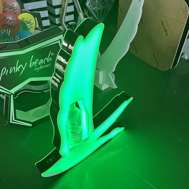 Nightclub Party Bar color changing LED Glorifier Display Bottle presenter Rechargeable GREY GOOSE vodka LED Bottle Presenter