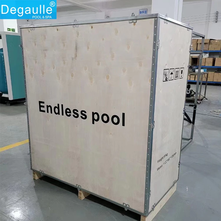 Degaulle endlesspools machine swimming training machine with 36 gear speed for choosing