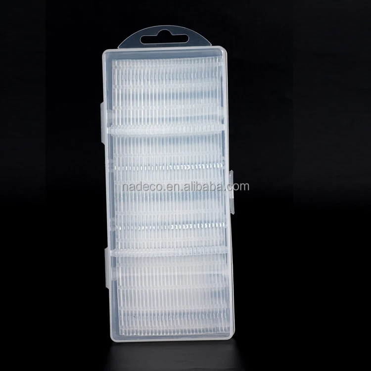 Super Thin Acrylic Soak Off No C Curve Matte Clear Full Cover Artificial Fingernails Square Gel Extension Nail Art Tips Kit