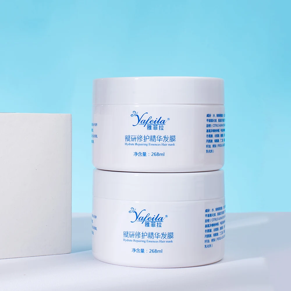 OEM ODM Hydrating Garlic Hair Mask and Deep Conditioning Honey Hair Cream Balm for Dry Damage & Frizzy Hair