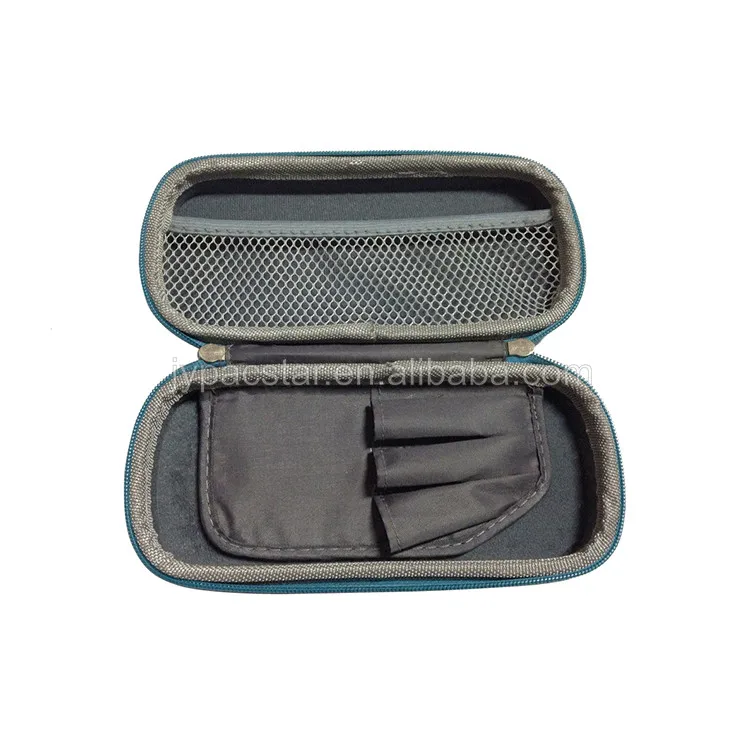 Hot sale custom printed sequin fashion color zipper kids multi-function storage molded eva hard pencil case school for boys