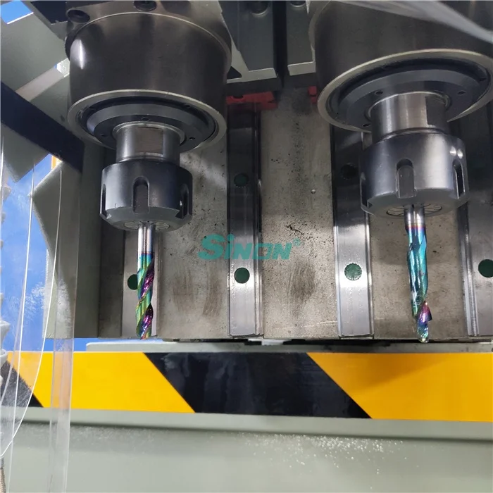 Automatic Milling Aluminium Profiles/CNC Aluminium Milling Machining/Aluminium Cut Profile Milling Machine for Windows and Doors