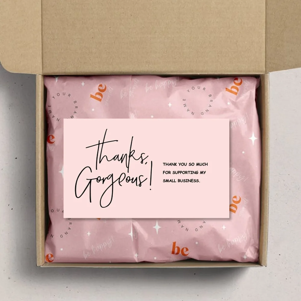 High quality new design birthday greetings gift thank you cards