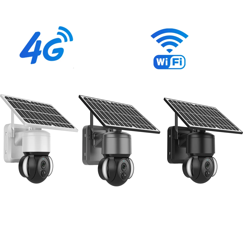 Солнечная камера на батарейках видеонаблюдения наружная