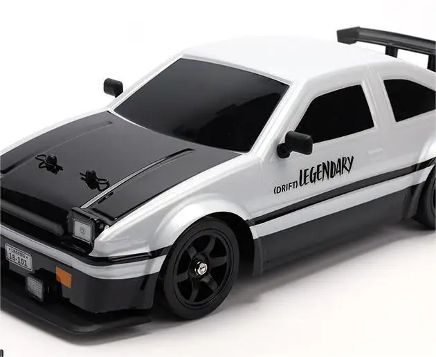 Drift high-speed remote control car AE86 four-wheel drive racing charging sports car model children toy GTR