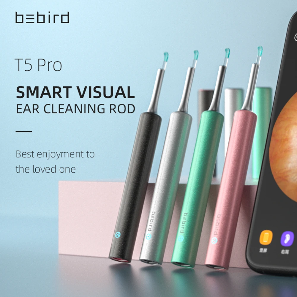 Manufacturer OEM bebird C3 pro mini wireless hidden ear camera 1080p otoscope digital ear cleaning endoscope ear wax remover