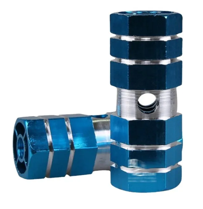 1 Pair Bicycle Pegs Bike Pedals Axle Foot Aluminum Alloy Foot Rest Pegs for Mountain Bike BMX Cycling