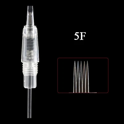 New Hot Sale Sterilized Sharp Transparent 0.18mm 1RL PMU Microblading Permanent Makeup Digital Machine Tattoo Needles Cartridges