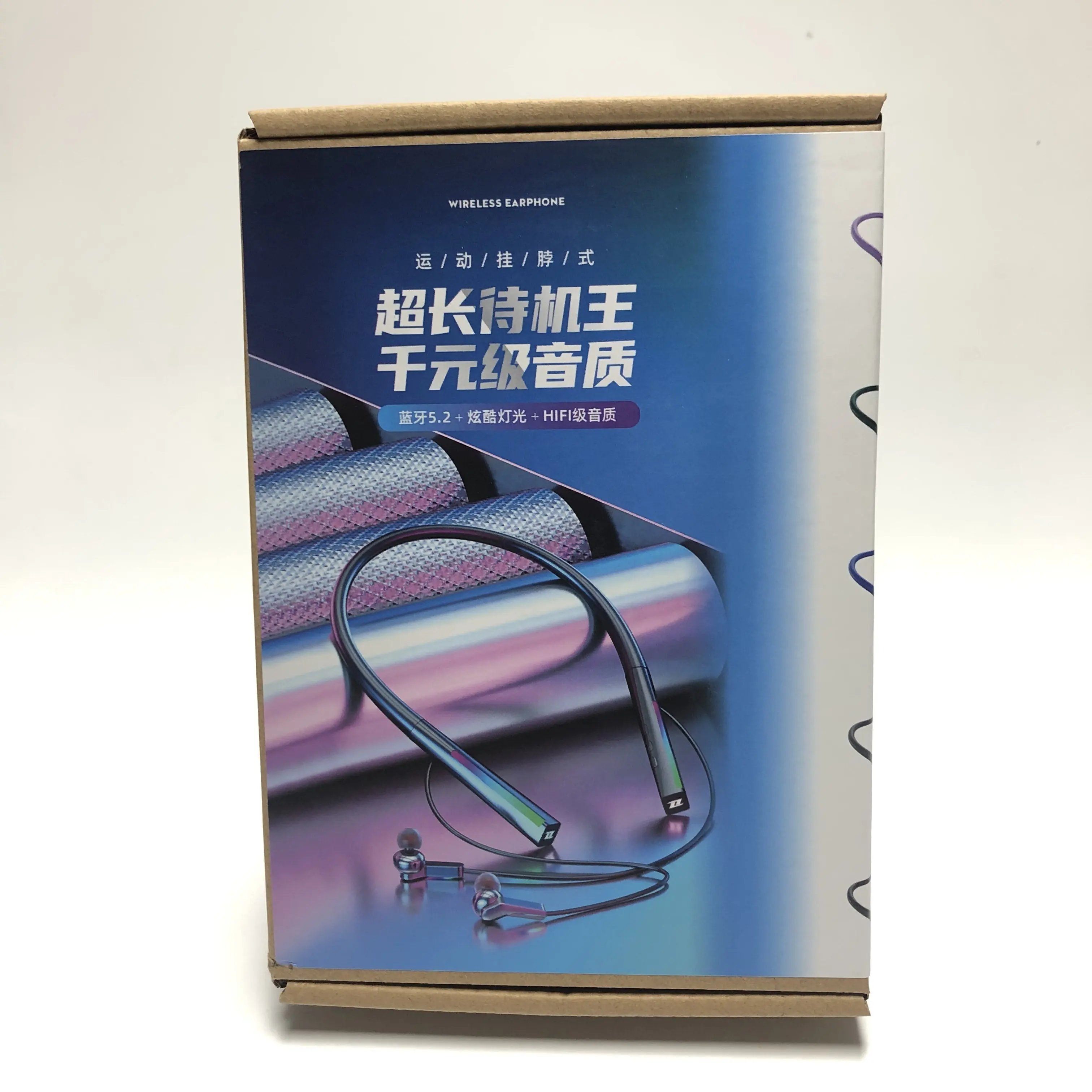 Led Headset Neckband Sports Music Noise Reduction In Ear 100 Hours True Wireless Stereo Headphones Earphone