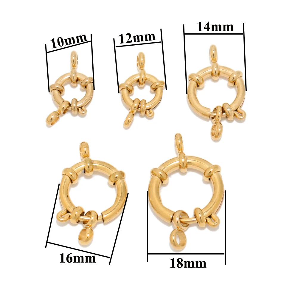 Wholesale Stainless Steel Bracelet Clasps for DIY Handmade Jewelry Accessories Making