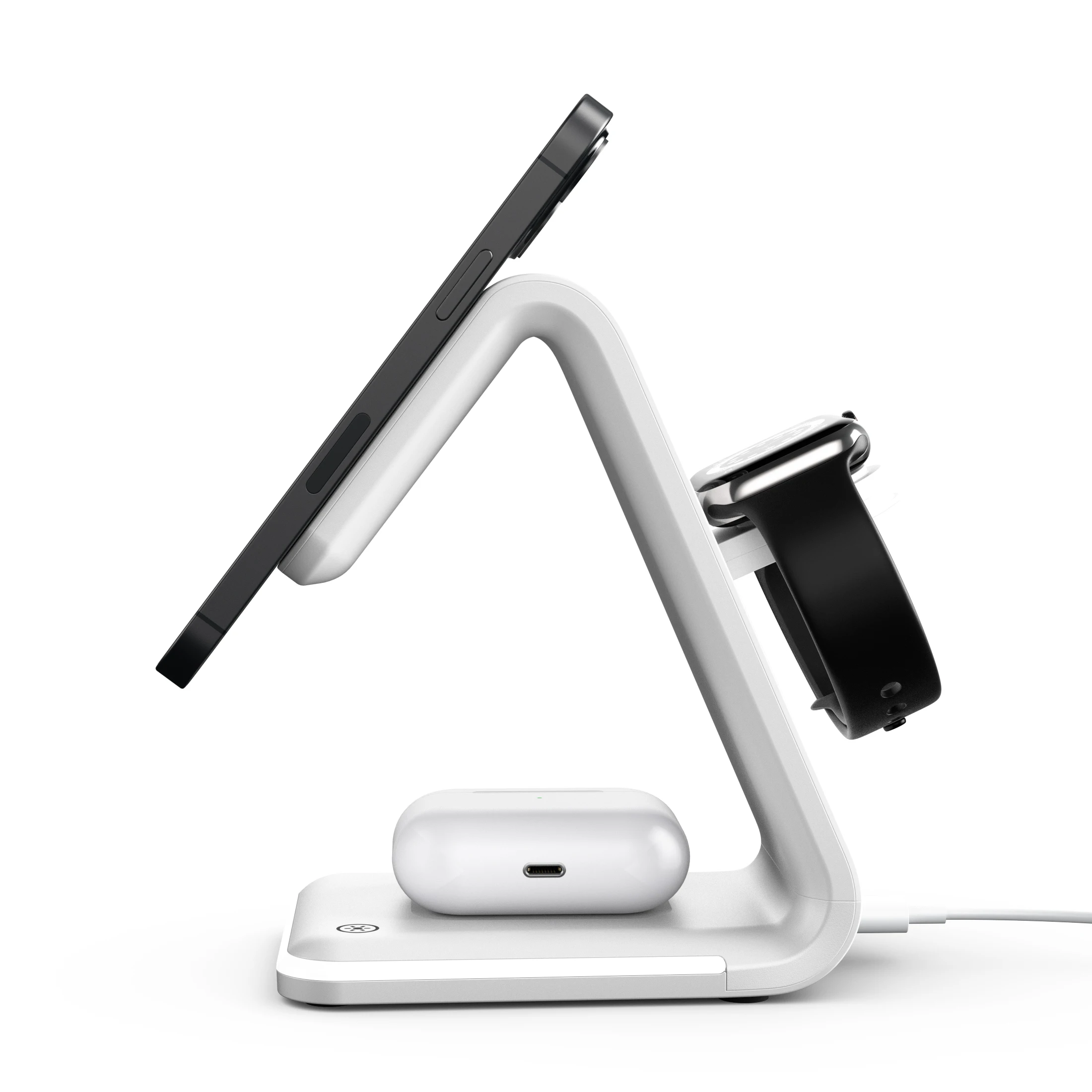 Trending Products 2022 New Arrivals home Mobile Phone 4 In 1 Magnetic 15w 10w Qi Fast Wholesale Best Wireless Charging Station