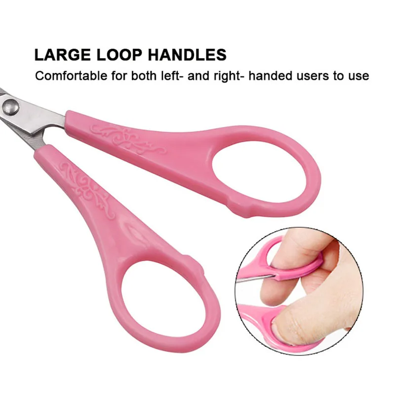 Professional Scossor Manufactures Stainless Steel Curved Tip DIY Mini Craft Sewing Dressmaking Paper Scissors Beauty Cutter