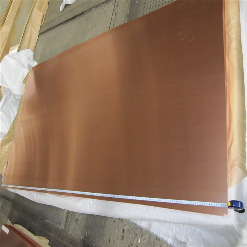 1.2mm 1.5mm 2mm c12000 copper  grounding  plate / sheet / plating