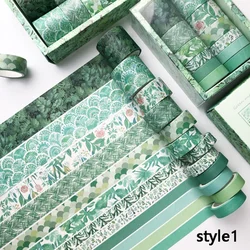 Hand account tape basic girl color and paper set whole roll of cheap diy decorative stickers film masking rollers tools