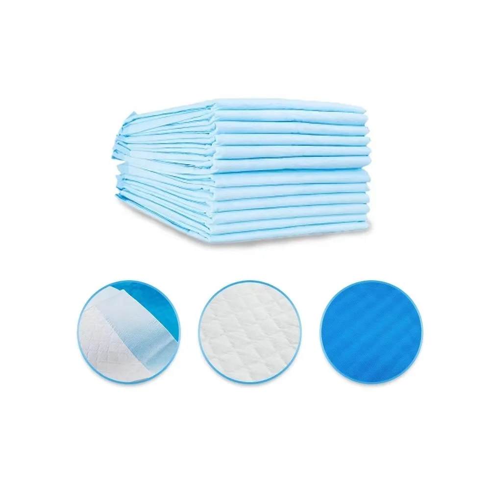 absorbent medical incontinence pad adult diaper disposable under pads 45*60 23x36 underpads