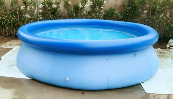 plastic family prefabricated  swimming pool outdoor above ground pool inflatable rectangular metal frame swimming pool