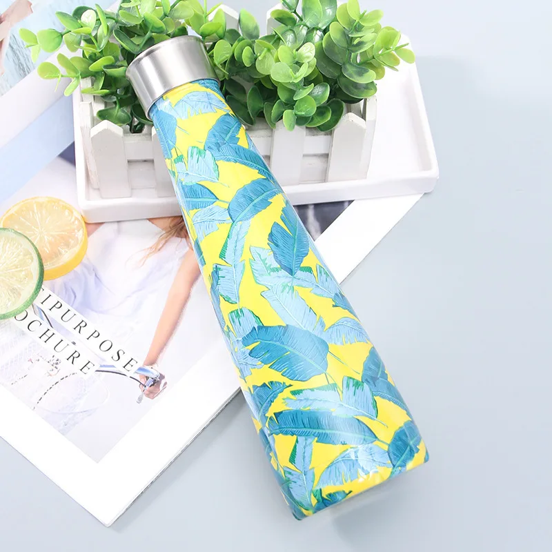 Factory Wholesale Outdoor Sports Heat Preservation Cola Bottle Double Wall Stainless Steel Creative Custom Color Cola Bottle